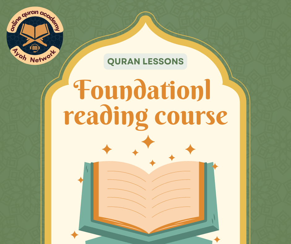 Foundational reading course